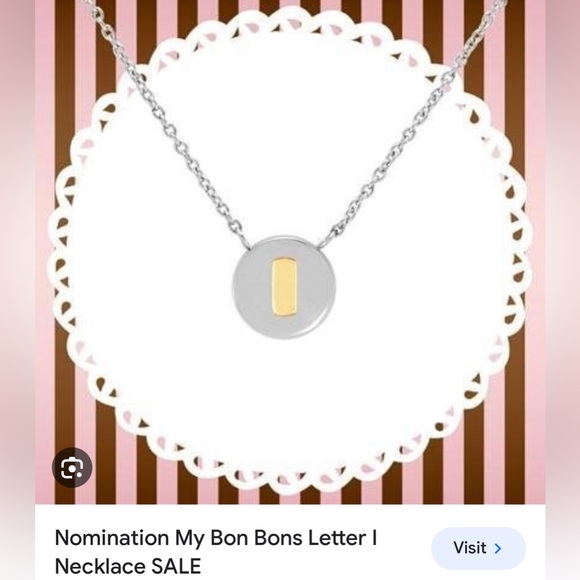 Nomination necklaces with initial made in Italy - Picture 2 of 2